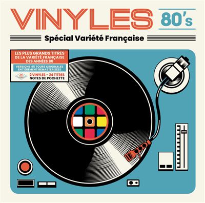 Vinyles 80's variété française
