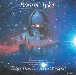 Bonnie Tyler Faster than the Speed of Night single