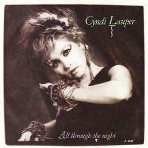 Cyndi Lauper All Through The Night Pop Music Deluxe