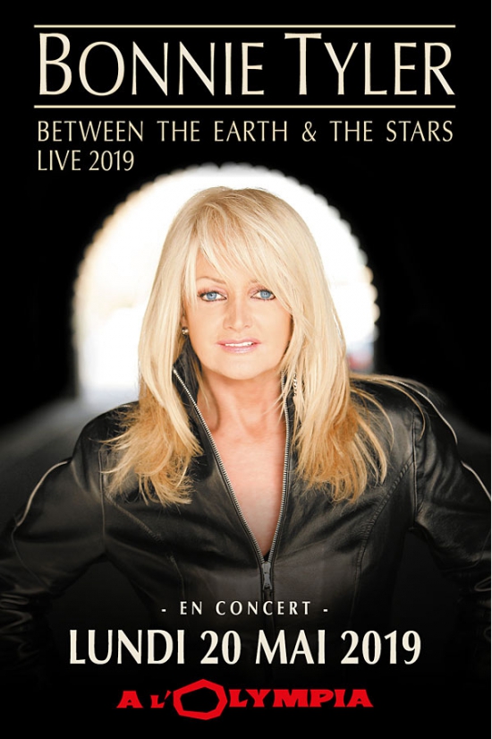 Bonnie Tyler affiche Olympia