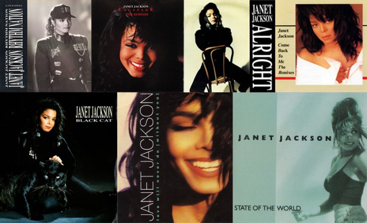 Janet Jackson - Rhythm Nation singles Pop Music Deluxe
