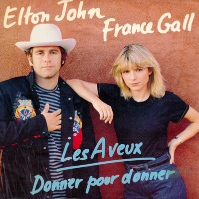 France Gall Elton John Donner pour donner Pop Music Deluxe